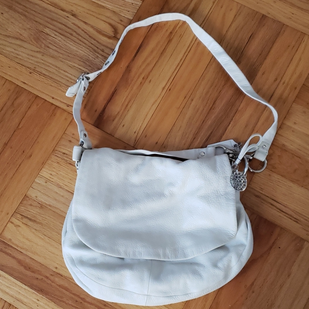 Coach Ivory Leather Handbag